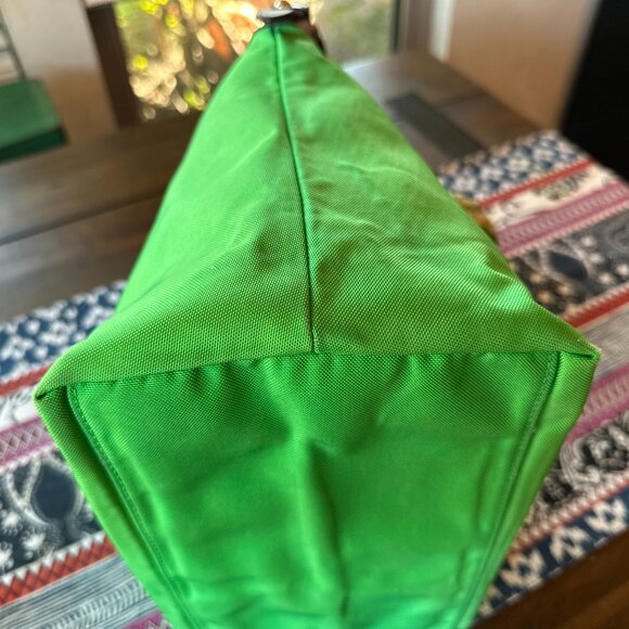 Dooney & Bourke Bright Green Nylon Hobo Shoulder Bag, Preowned - Picture 9 of 17